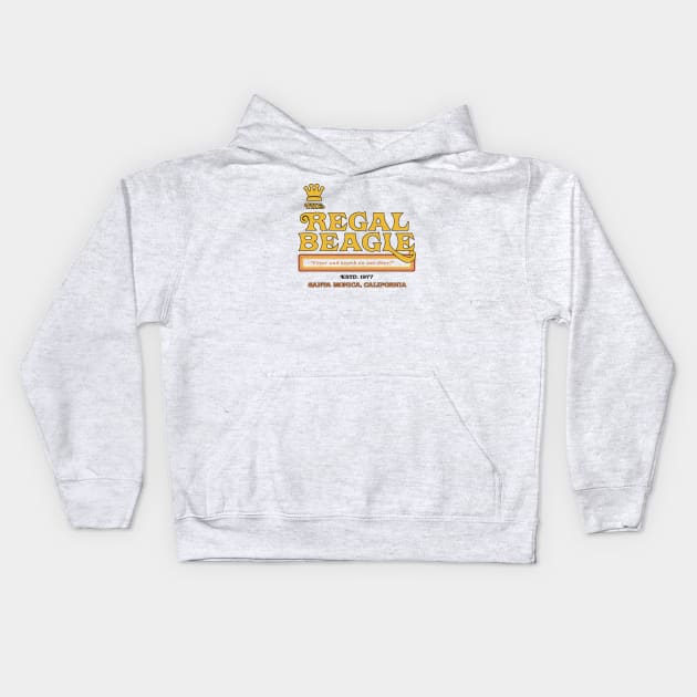 The Regal Beagle Kids Hoodie by Screen Break